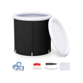 32" x 29.5" Outdoor Ice Bath Tub with Lid | 66 Gal Cold Plunge