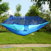 Double Camping Hammock – 600 lbs Capacity, 2-Person Parachute Nylon, Lightweight