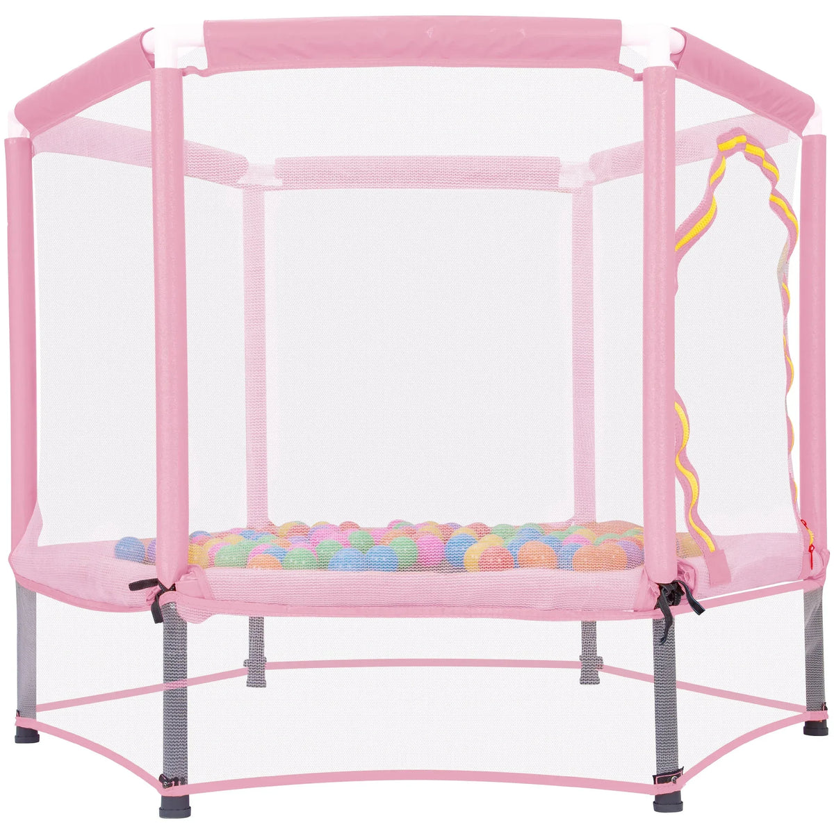 55-toddler-trampoline-with-safety-enclosure-net-balls-mini-indoor-outdoor-rebounder-9759044 - Averly Home