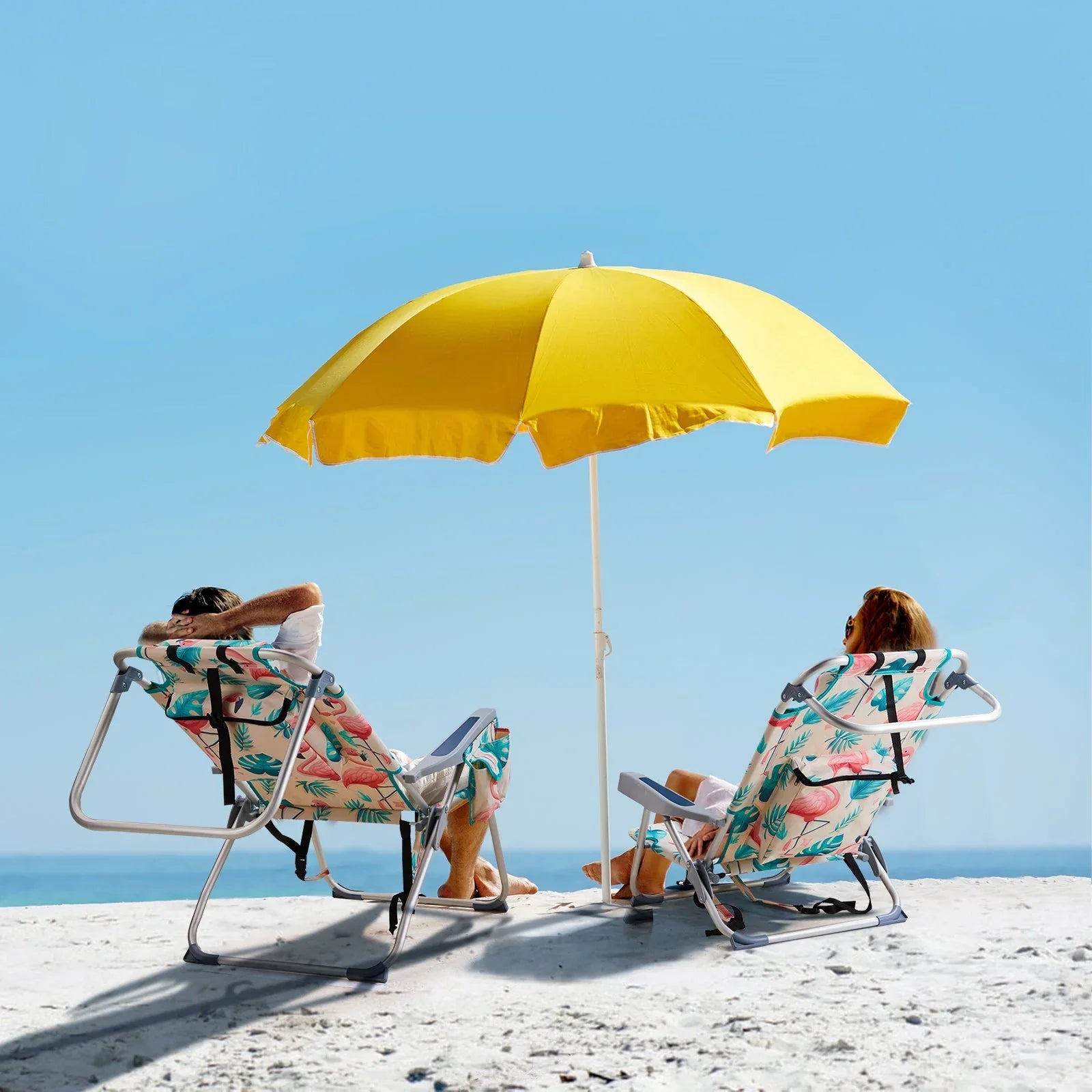 folding-beach-chair-5-position-adjustable-100kg-capacity-aluminum-frame-flamingo-8985201 - Averly Home